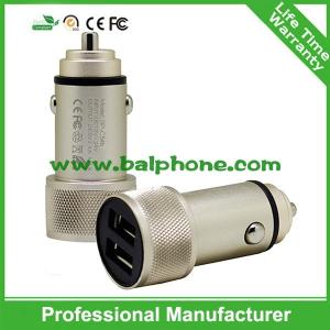 China Portable 2 USB Port Multiple Mobile Phone Car Charger USB Adapter on sale