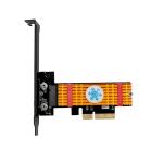 M.2 NGFF PCI-E Nvme SSD To PCI Express 3.0 X4 Host Adapter With Heatsink