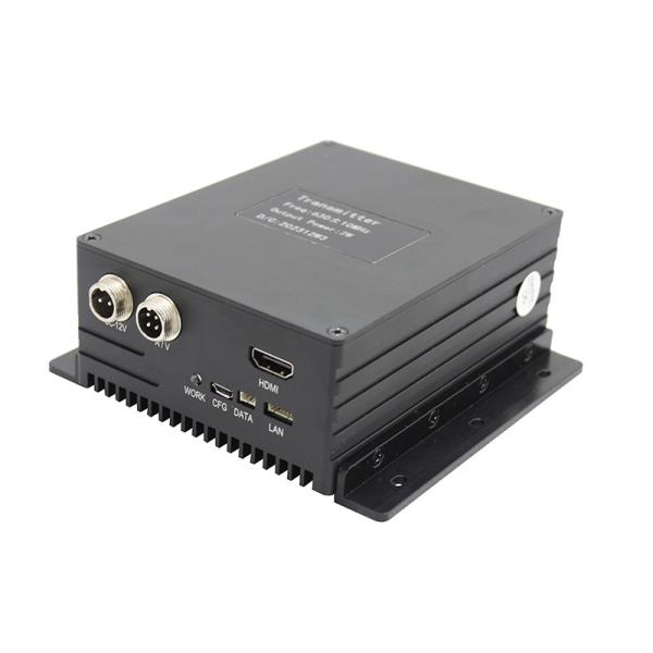 Quality Rugged COFDM Video Transmitter For UGV EOD Robot AES256 High Safety Low Latency for sale