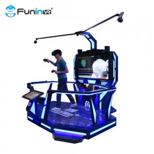 Buy cheap 9D Space Walking Platform VR Attraction Games Set For Kids Rated load  400kg product