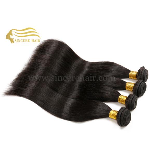 20 Inch Virgin Human Hair Extensions, 50 CM Natural Black #1B Remy Human Hair Weft Extensions 100 Gram 3.52 OZ For Sale 22 Inch Virgin Human Hair Extensions, 55 CM Natural #1B Virgin Remy Human Hair Weft Extensions 100 G For Sale