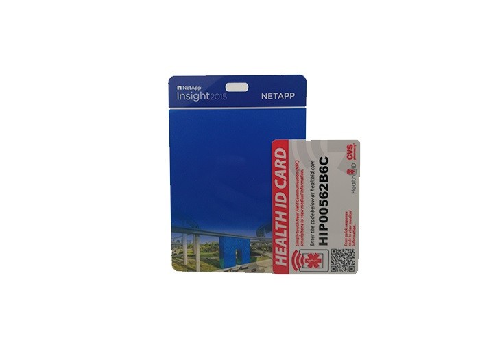 S20 Chip Universal RFID Key Cards 13.56MHZ 0.8-0.9mm Thick Hotel Room Key Card