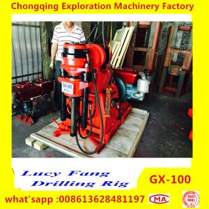 Buy cheap China Made GX-100 Mini Geotechnical Drilling Rig for Soil Investigation withIN 100 m Depth with SPT equipment product