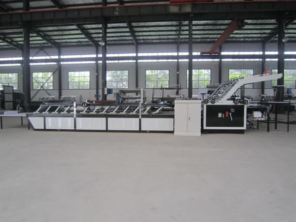 Quality Adsorption Semi Auto Flute Laminating Machine 0-80 Pcs / Min Mechanical Speed for sale