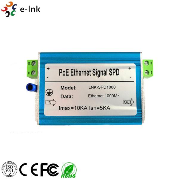 Quality IP20 outdoor ethernet surge protector With Ethernet Mounting Flange for sale