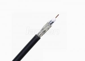 China Rg59 Coaxial TV Cable Bare Copper / CCS Coaxial Cable With PVC PE Jacket on sale