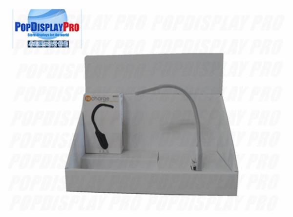 Quality 350gsm Desktop Counter Display CCNB Rechargeable Card Led Booklight for sale