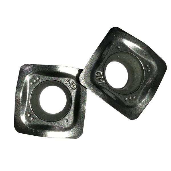 Tungsten Turning Inserts Silver SDMT Cutting Tool Inserts For Steel