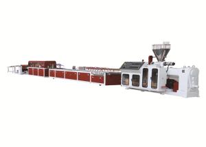 Buy cheap Jwell easy operation pvc wallboard/ fast loading wallboard plastic profile extrusion line product
