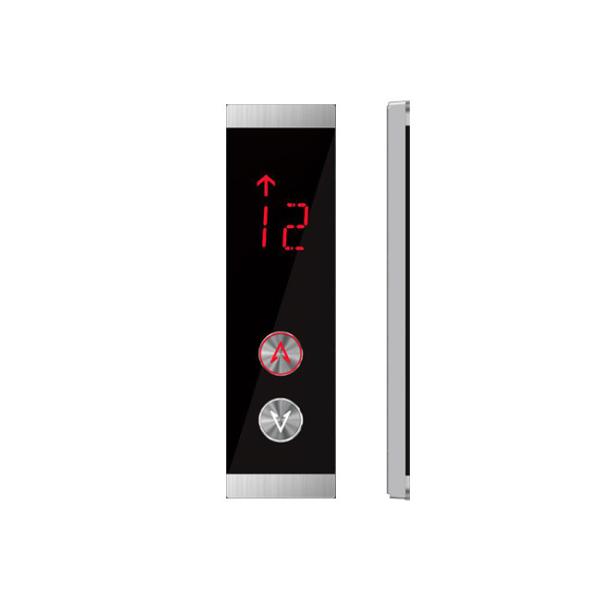Quality Red LED Light Acrylic Elevator Lop Lift Button Panel Lift Spare Parts for sale