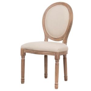 Buy cheap NO Folded Louis Solid Wooden Banquet Chair for Events Nordic Wedding and Event Chair D54*W53*SH44.5*H76.5 product