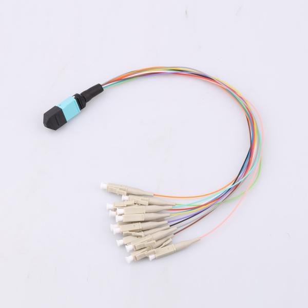 Single Mode Multimode Mpo Fanout Cable For Telecommunication