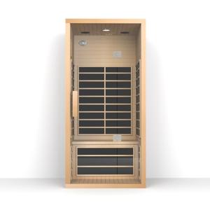 1350W Red Cedar Sauna Room Indoor Far Infrared Sauna For Single Person