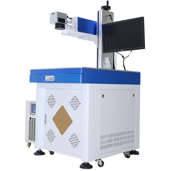 Quality UV 10W Laser Marking Machine For Glass Metal Plastic Bamboo Products 355nm Wavelength for sale