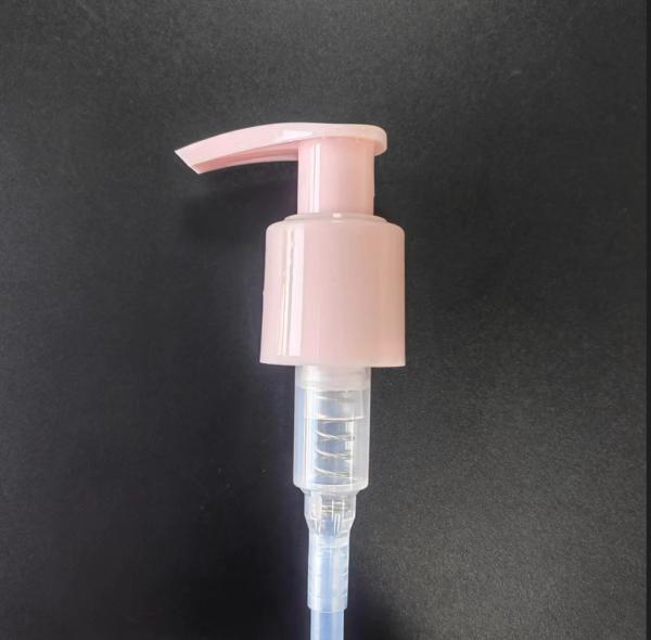 Quality Pink Clip Lock Lotion Dispenser Pump 24/410 28/410 Spring Internal For Shampoo for sale