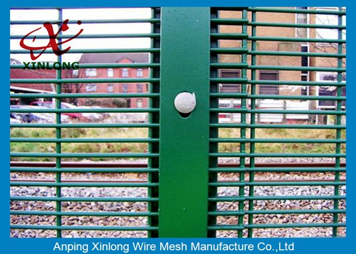 358 High Security Wire Netting Fence / Anti Climb Wire Mesh Security Fencing