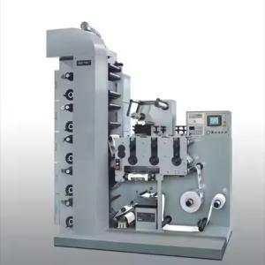 Buy cheap Automatic Label High Speed Flexo Printing Machine With Lamination Station Box Printing Machine product