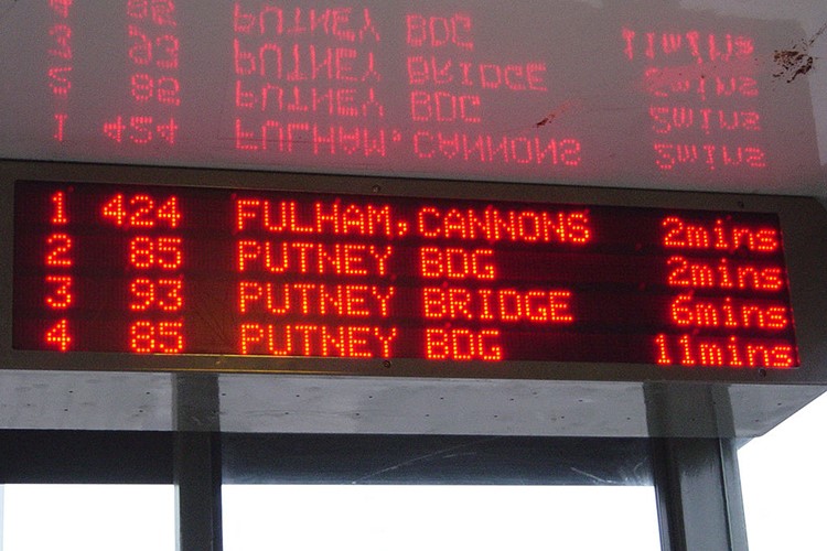 Single color bus led display screen high brightness