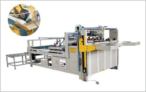 Quality Semi-auto Folder Gluer, Carton Box Folding + Gluing, stitching & strapping as option for sale