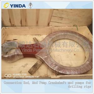 Triplex Mud Pump Crankshaft Connection Rod Conveying Mud Flushing Fluids