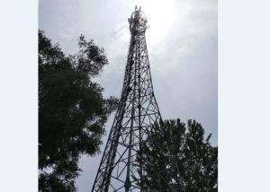 Buy cheap Self Supporting Mobile Telecom Tower AWS Welding High Tensile Strength product