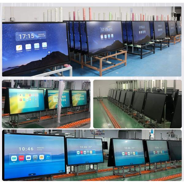 HDFocus OEM 55 65 75 85 86 100 110 Inch Interactive Flat Panel Multi Touch Screen Digital Whiteboard Smart Board for Education