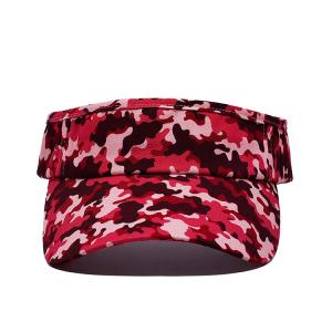 China Safety Velcro Sports Sun Visor Cap Cotton Twill Ball Adjustable Sun Hats For Men Women on sale