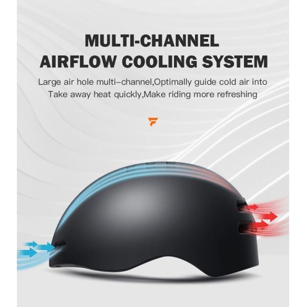 Bike Helmet With LED Turn Signal Light USB rechargeable WIFI Smart Bicycle Helmet