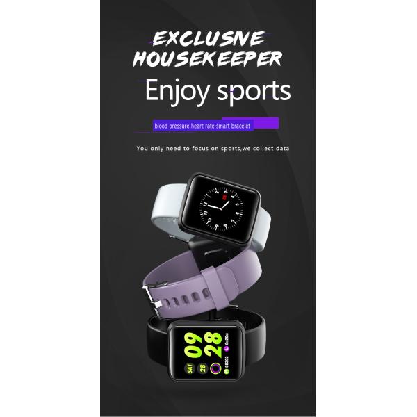 H19 Smartwatch IP67 Bluetooth Calling Silicone Tape Heart Rate Monitor Smart Watch Fitpro