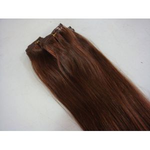 14in 16in 18in Wavy Human Hair Extensions Bronde Hair Extensions
