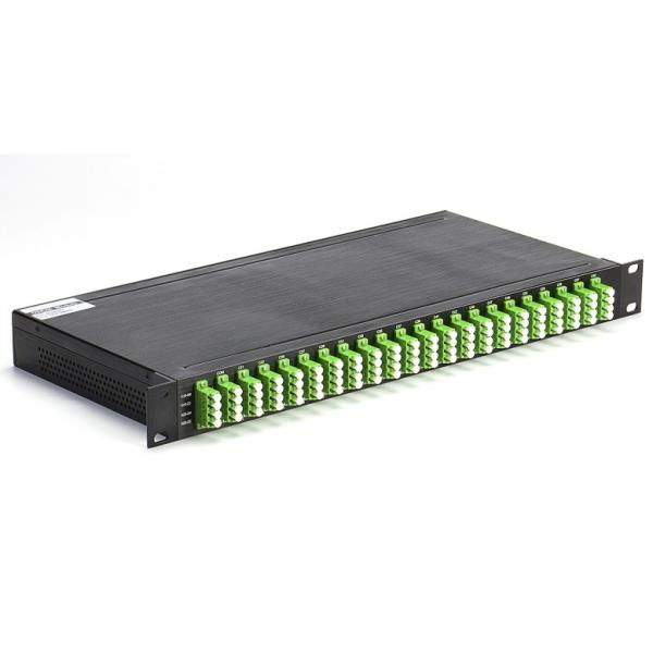 Quality 1RU 19" Rack 40CH Thermal AWG DWDM Mux Demux For Networks Building for sale