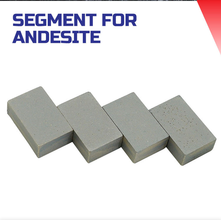 Sintered Diamond Segment for Indonesian Lava Stone Cutting High Frequency Brazed