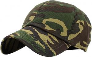 Buy cheap Profile Hat Baseball Cap Outdoor Camouflage Fishing Cap, Dad Hat Adjustable Unconstructed Plain Cap product