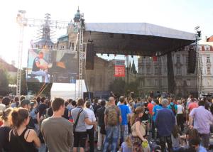 China Indoor and Outdoor Full Color Large LED Display Panels Rental P5.95 P8 P10 on sale
