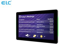 China 10.1 Inch  Room Booking Android Digital Signage With  PoE/NFC/RFID Optional on sale