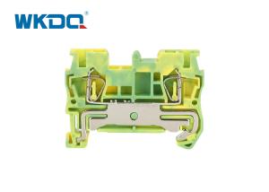 Buy cheap JSTTB 2.5-PE Din Rail Feed Through Spring Loaded Terminal Block Flame Retarding Nylon product