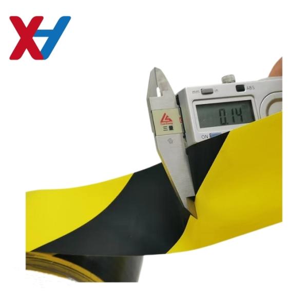 Flat White Red PVC Warning Tape For Marking Construction Sites