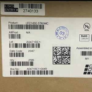 LFE2 6SE 5TN144C Programmable Field Array IC FPGA 90 I/O 144TQFP