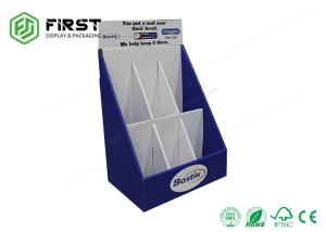 Buy cheap Customized CMYK 4C Offset Printing Foldable Cardboard Counter Display Boxes product