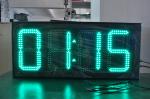 Outdoor 12 Inch LED Time And Temperature Display RF Remote Control