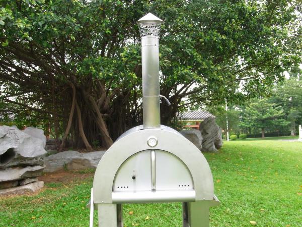Quality 430 Stainless Steel Wood Burning Pizza Oven Easily Move for sale