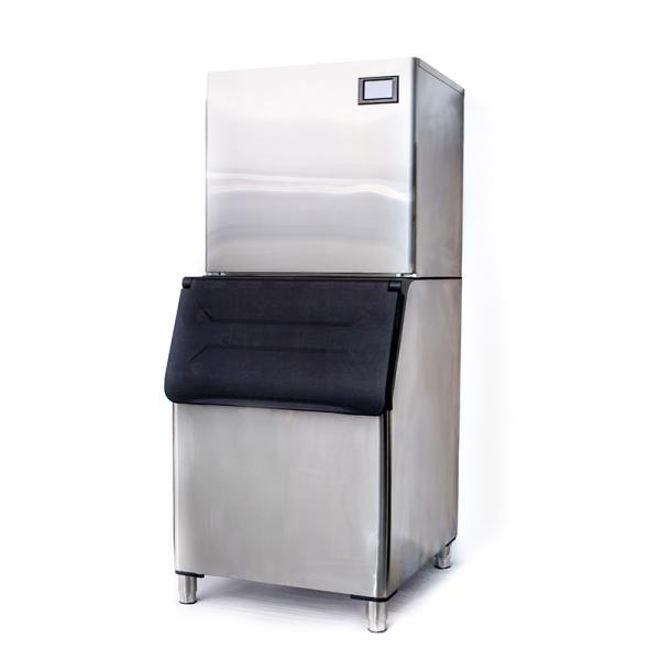 600kg Commercial Granular Ice Machine with Control Panel Electric NO App-Controlled