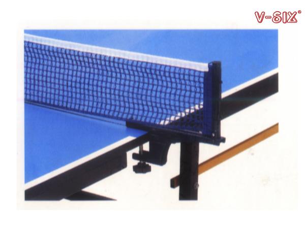 Black Folding Ping Pong Net Post , Easy Install Table Tennis Net Set For