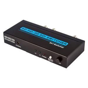 China HD DC 5V 1A 1080P 2 x 1 SDI Signal Switcher on sale
