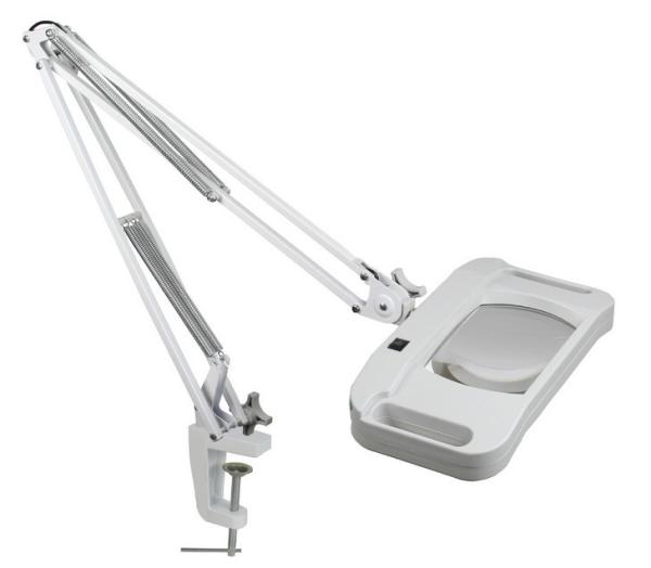 Quality 100V-240V Magnifying Table Light Clamping Holder Customized Magnification for sale