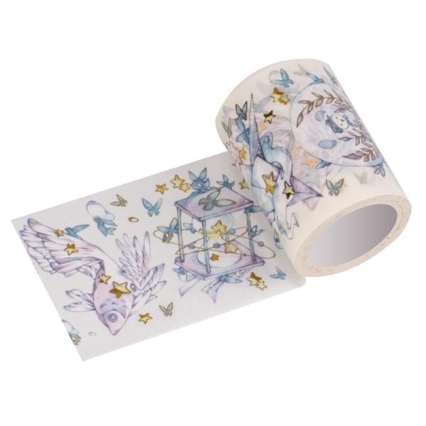 Custom Waterproof PET Colored Clear Tape Printed Washi Tape For Scrapbook