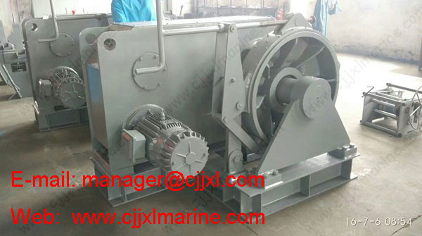 Ship Hydraulic Windlass Mooring Winch
