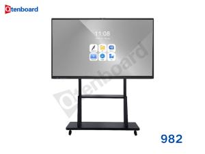 Qtenboard 65/75/86/100/110 Inch Interactive Smart White Board Finger Multi Touch Screen Lcd Display for Meeting Room 