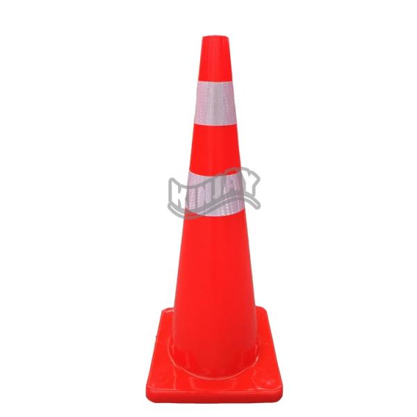 Road Safety Guiding Cone Orange PVC Plastic Traffic Cones