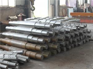 Buy cheap 9Cr2 Diameter 250 - 700mm Forged Steel Straightening Rollers With H - Beam / Rail Beams / Rod product